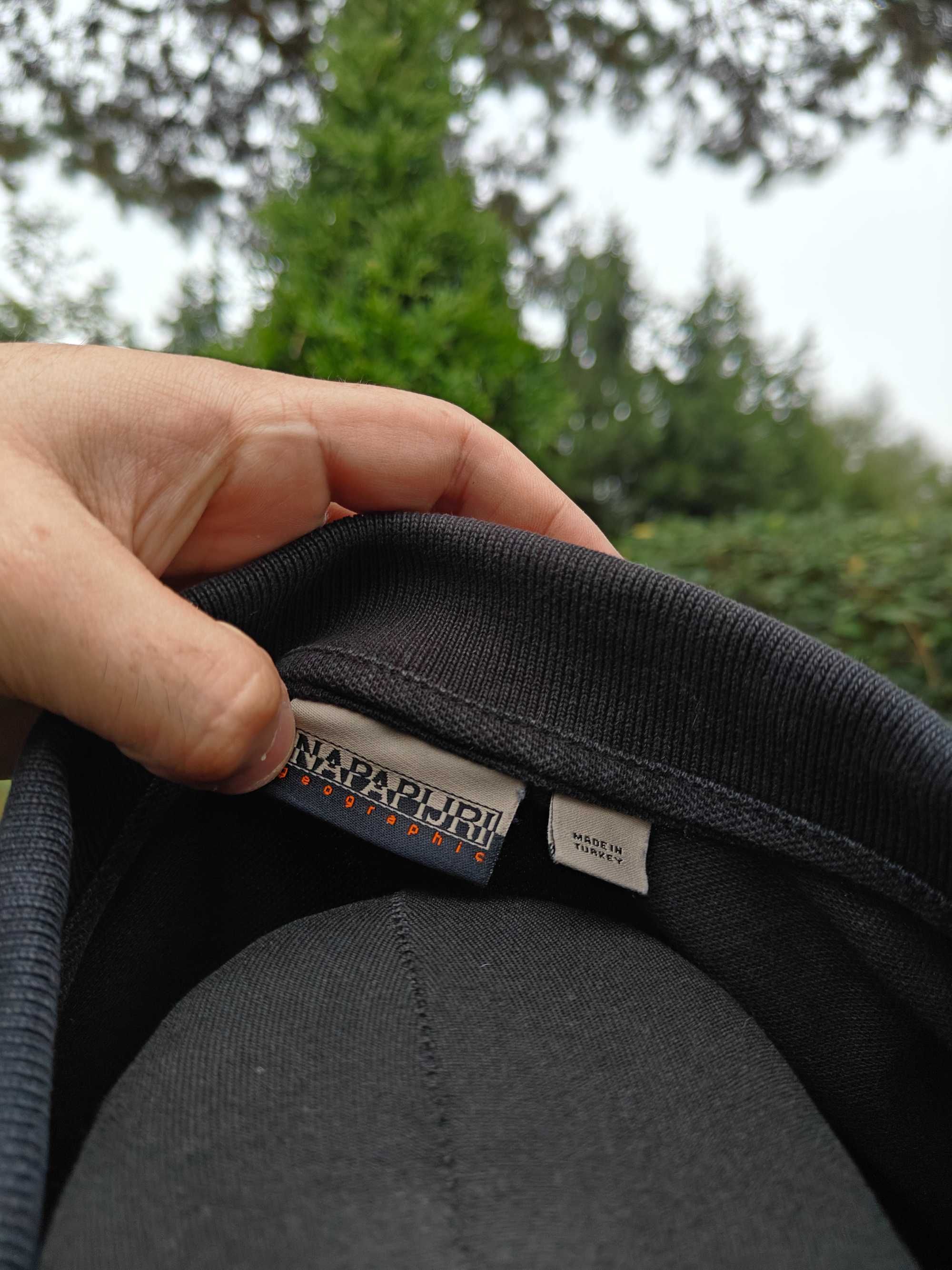 Napapijri męska koszulka t-shirt polo polówka M L