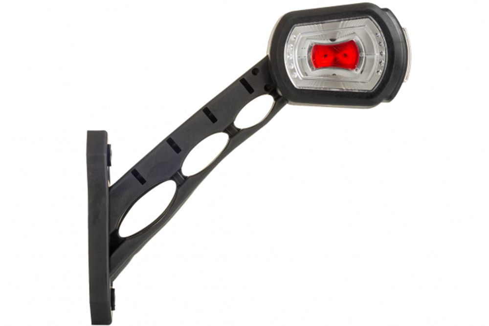 Lampa obrysowa HORPOL LDCC 2699 LED prawa na gumowym wysięgniku