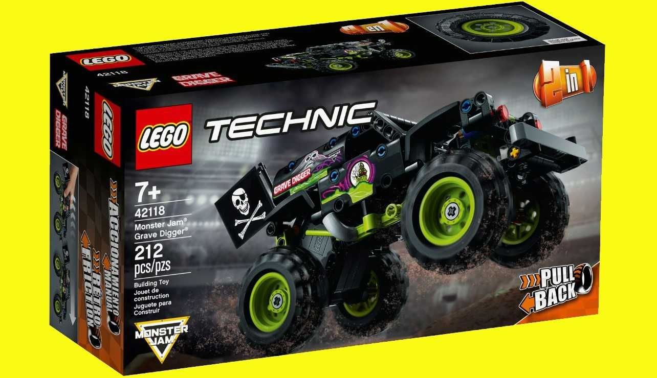 LEGO 42118 Technic - Monster Jam Grave Digger monster truck nowe