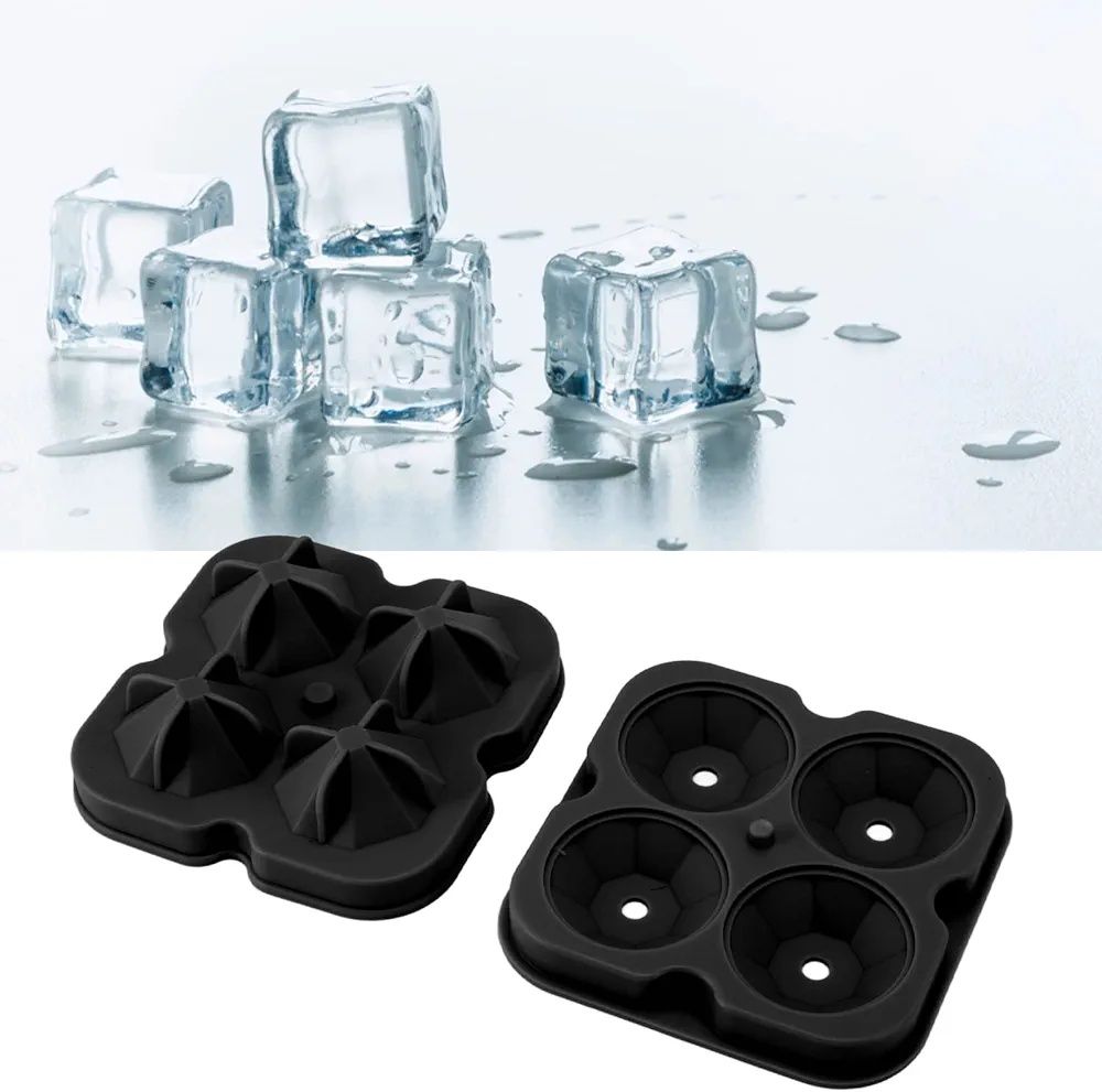 Forma diamentowe kostki lodu 2 formy