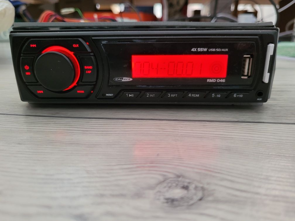 Radio samochodowe CALIBER 4x55W USB,SD,AUX