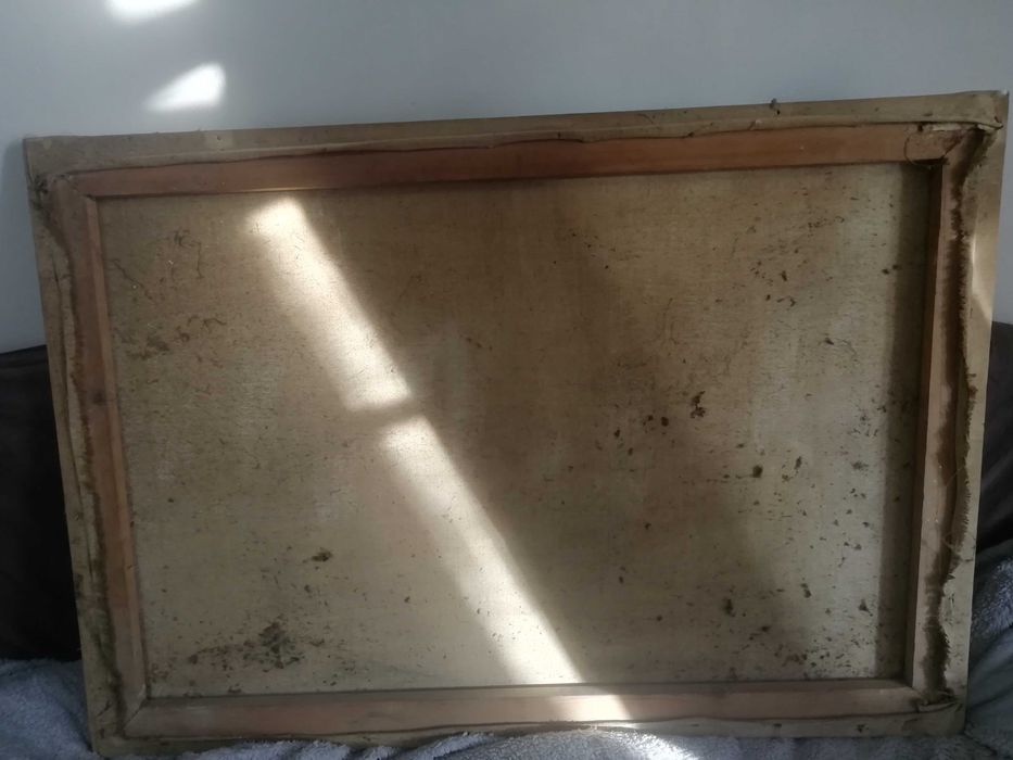 Картина маслом велика "Зима" 100 Х 70 см