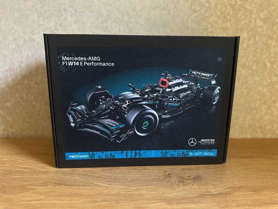 ‼️В КОРОБЦІ‼️Конструктор Mercedes F1 W14, LEGO Technic 42171