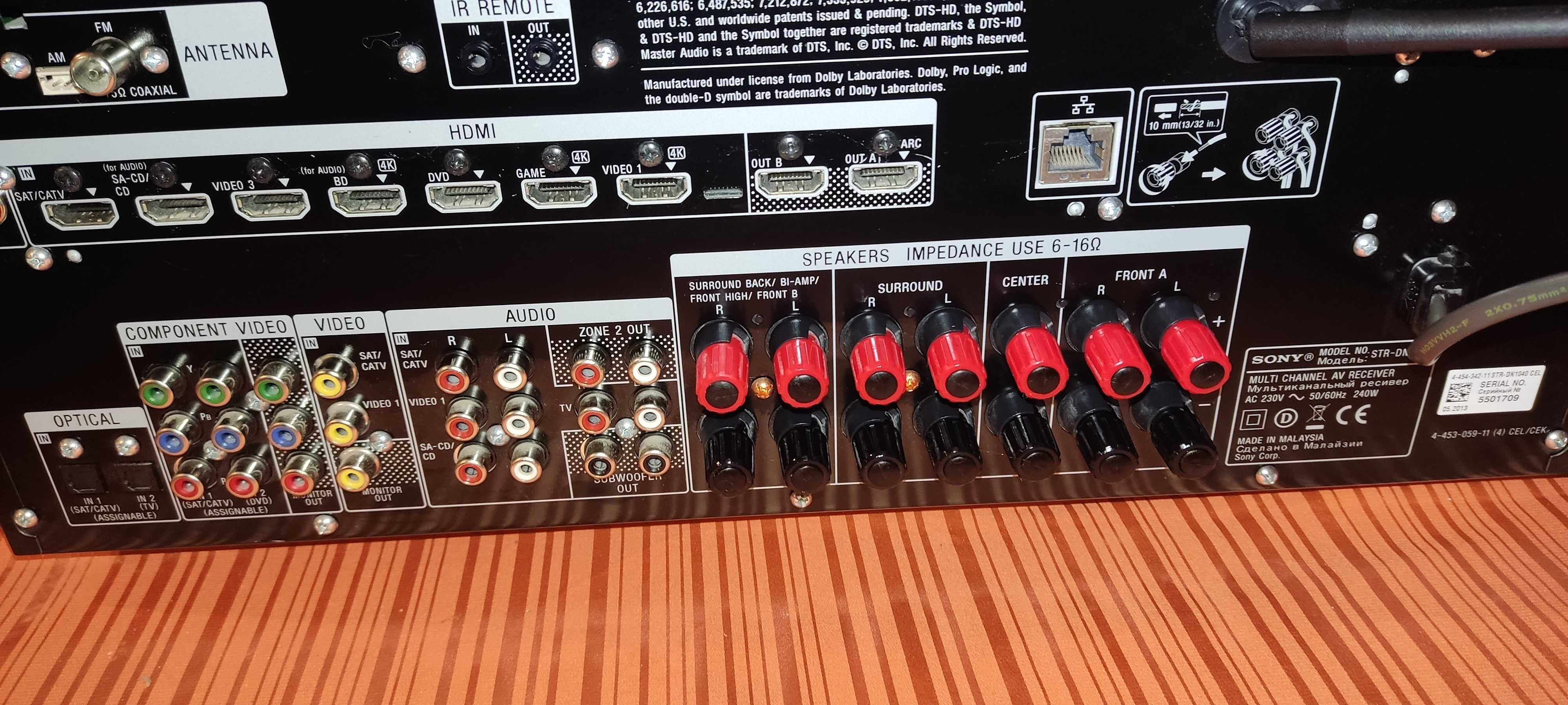 Amplituner Sony STR-DN1040 7.2