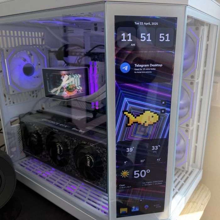 Игровой новый настольный компьютер