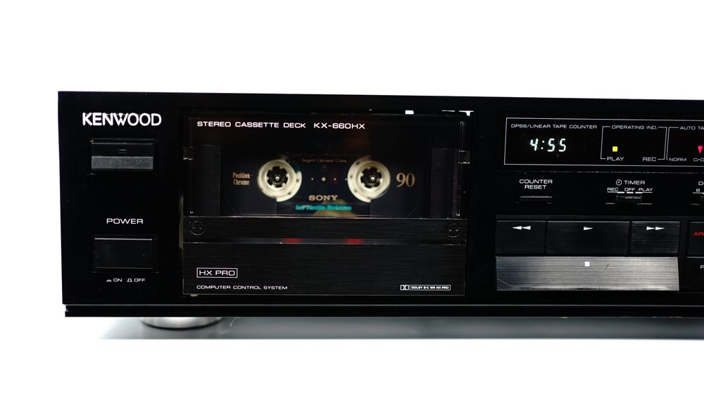 Rewelacyjny RETRO deck KENWOOD KX-660HX *Index DPSS HX PRO Dolby B C