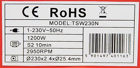 Przecinarka stołowa do glazury 1200W długość cięcia 127 cm