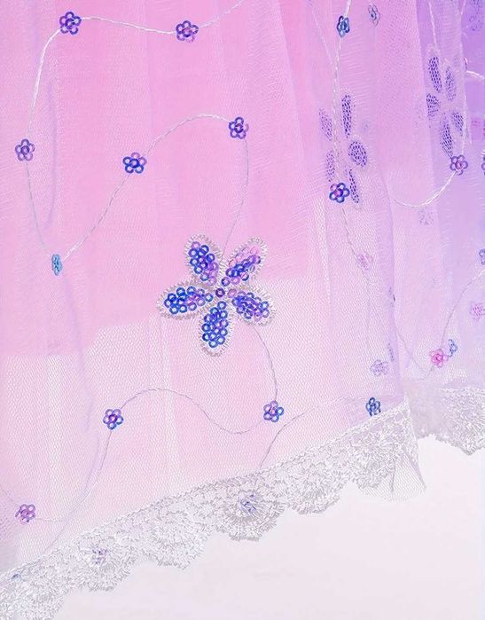 Nowy strój Roszpunka księżniczka wróżka, r. 122 przebranie