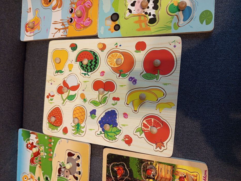 Układanki, puzzle dla maluchów