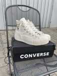 Converse All Star Lift Platform Chain Charm białe z łańcuszkiem