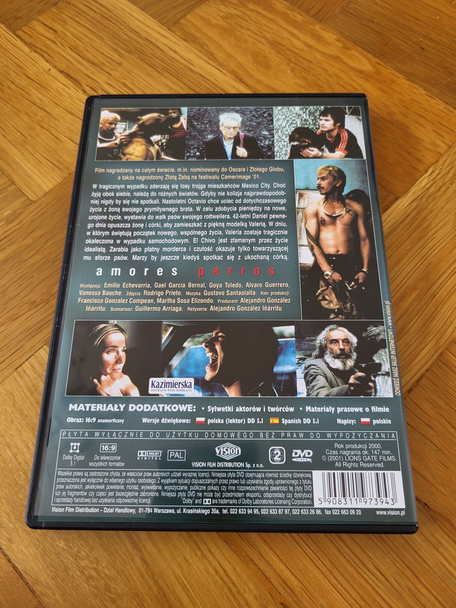 Amores perros na dvd
