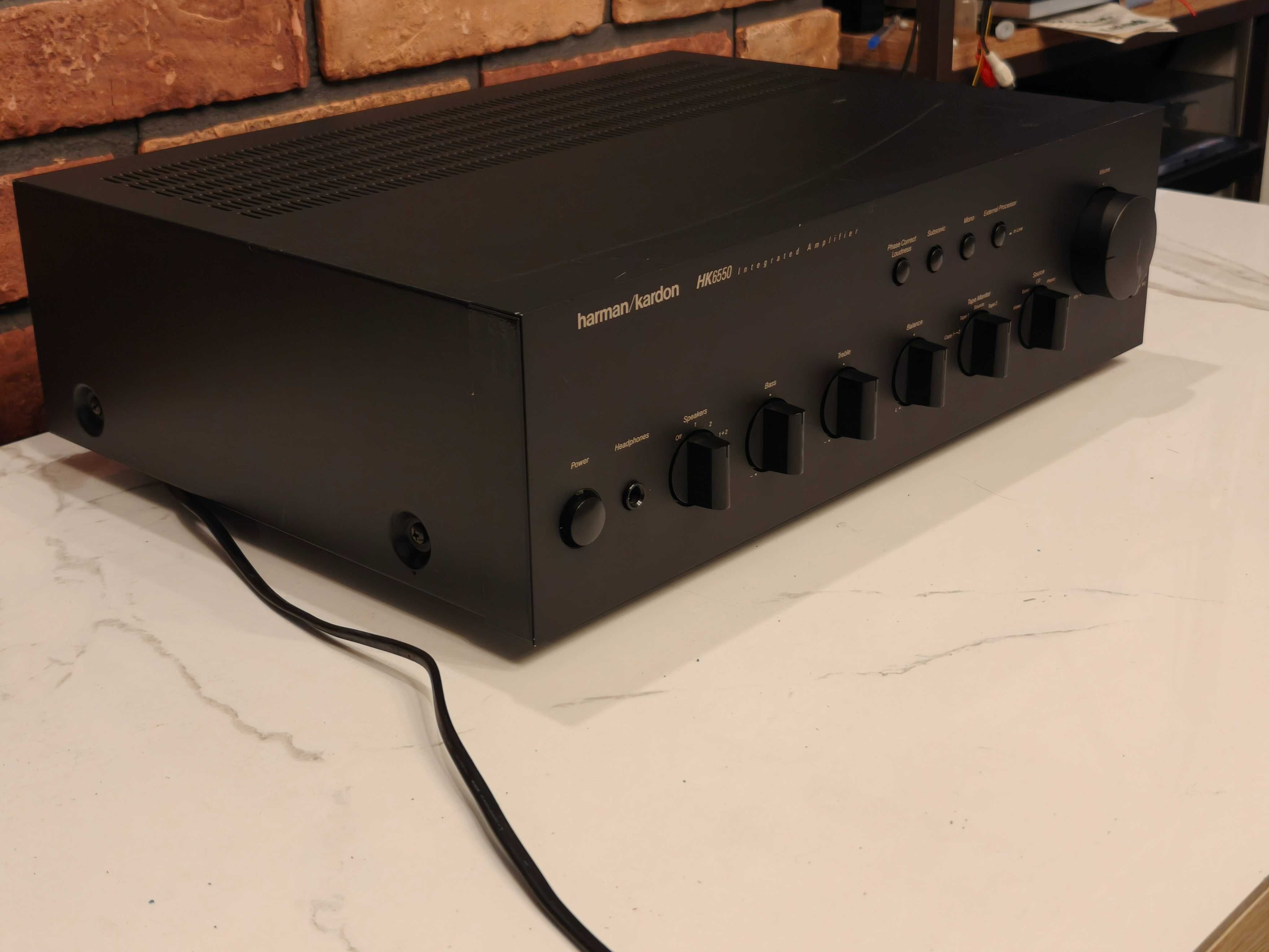 HARMAN KARDON HK 6550 ! Porządny wzmacniacz STEREO ! TOP