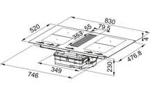 FRANKE Mythos 2gether Icon Steel FMY 8391R płyta indukcyjna z okapem