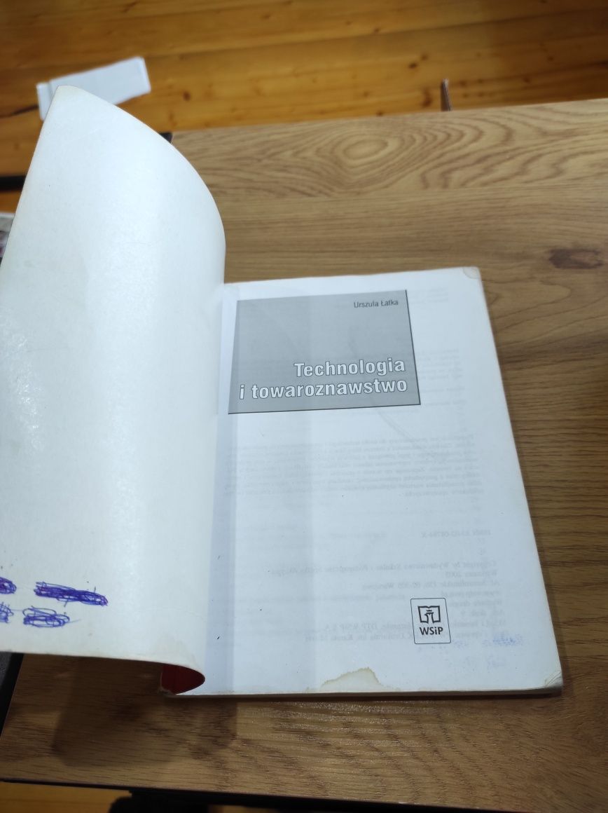 Technologia i towaroznawstwo Podręcznik Urszula Łatka WSiP