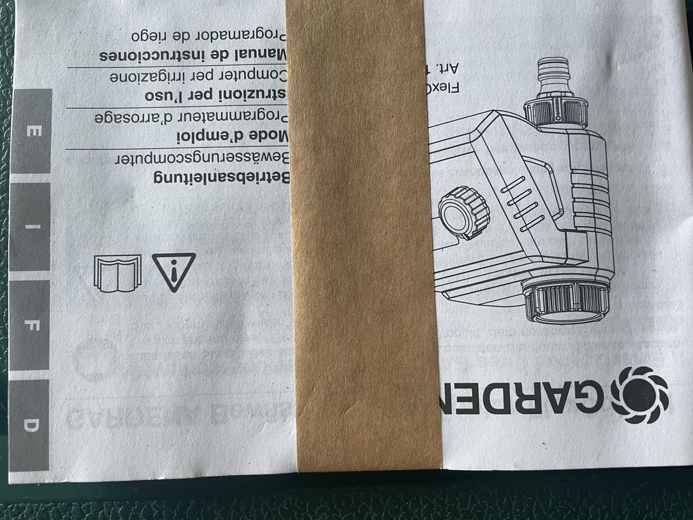 Programador de relva Gardenia