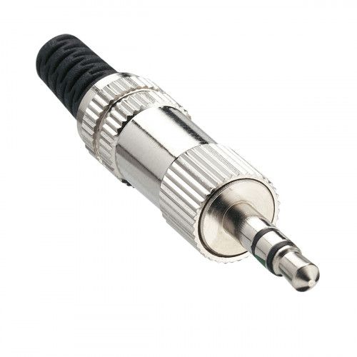 Ficha audio Jack 3.5 Stereo Macho metálica Lumberg KLS44 (NOVA) Mauser