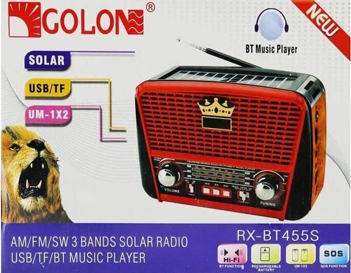 Radio solarne zewnętrzne
