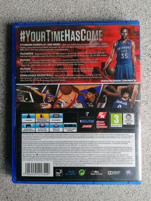 NBA 2K15 PS4 Troco