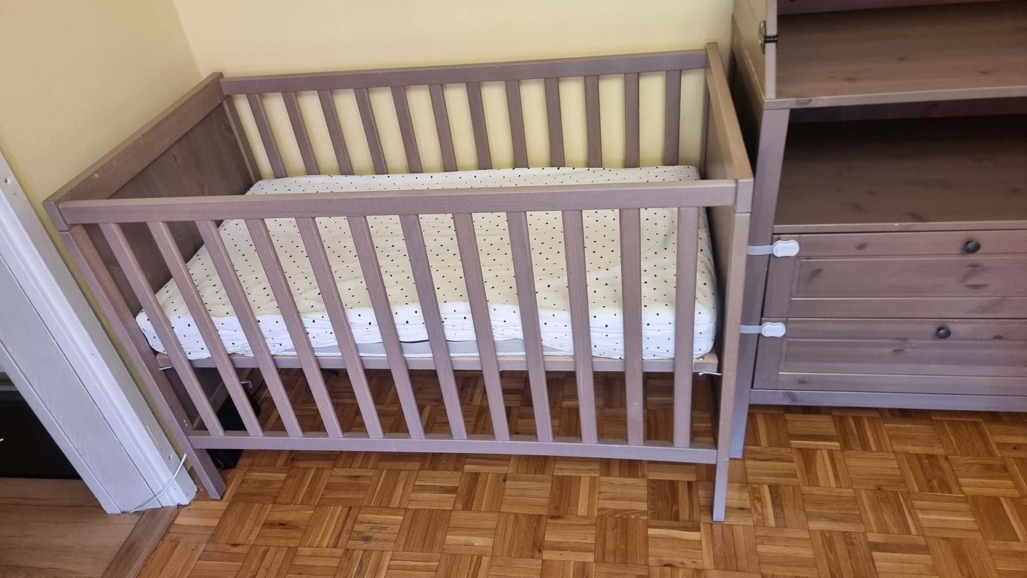 Łóżeczko Ikea Sundvik 60x120