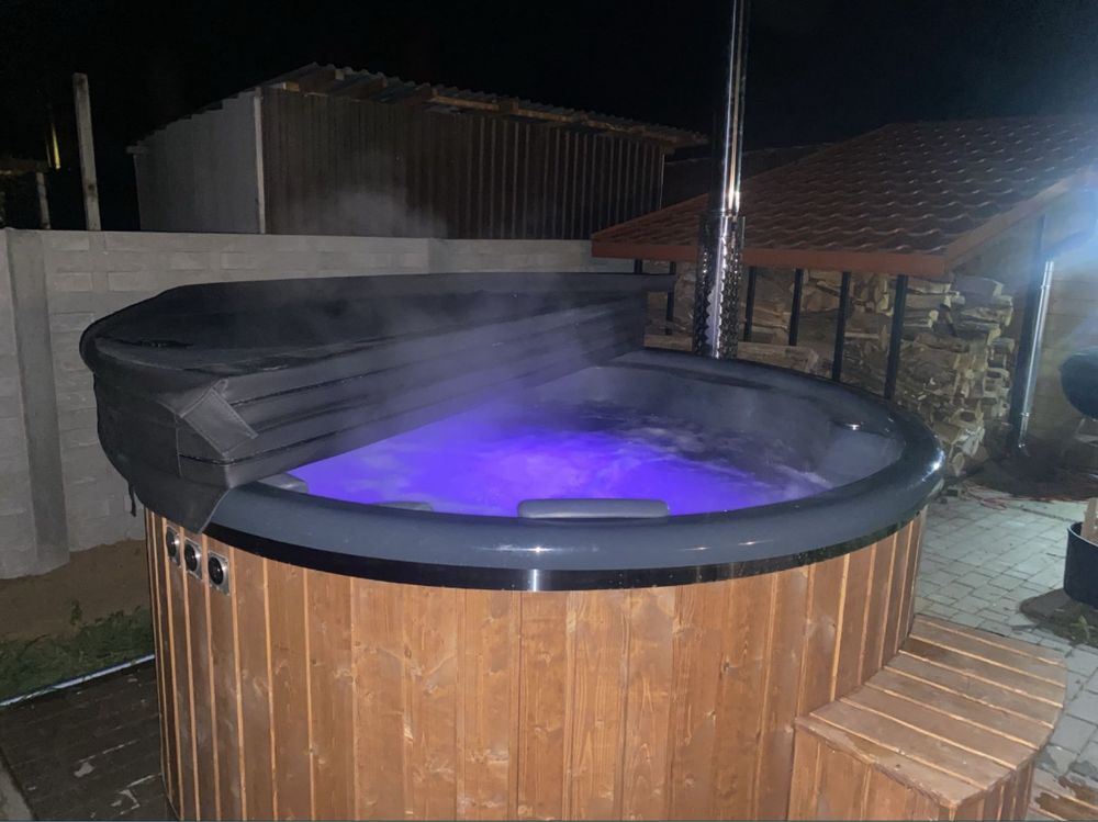 Luksusowy caloroczny Dom z Jacuzzi dla 10osób