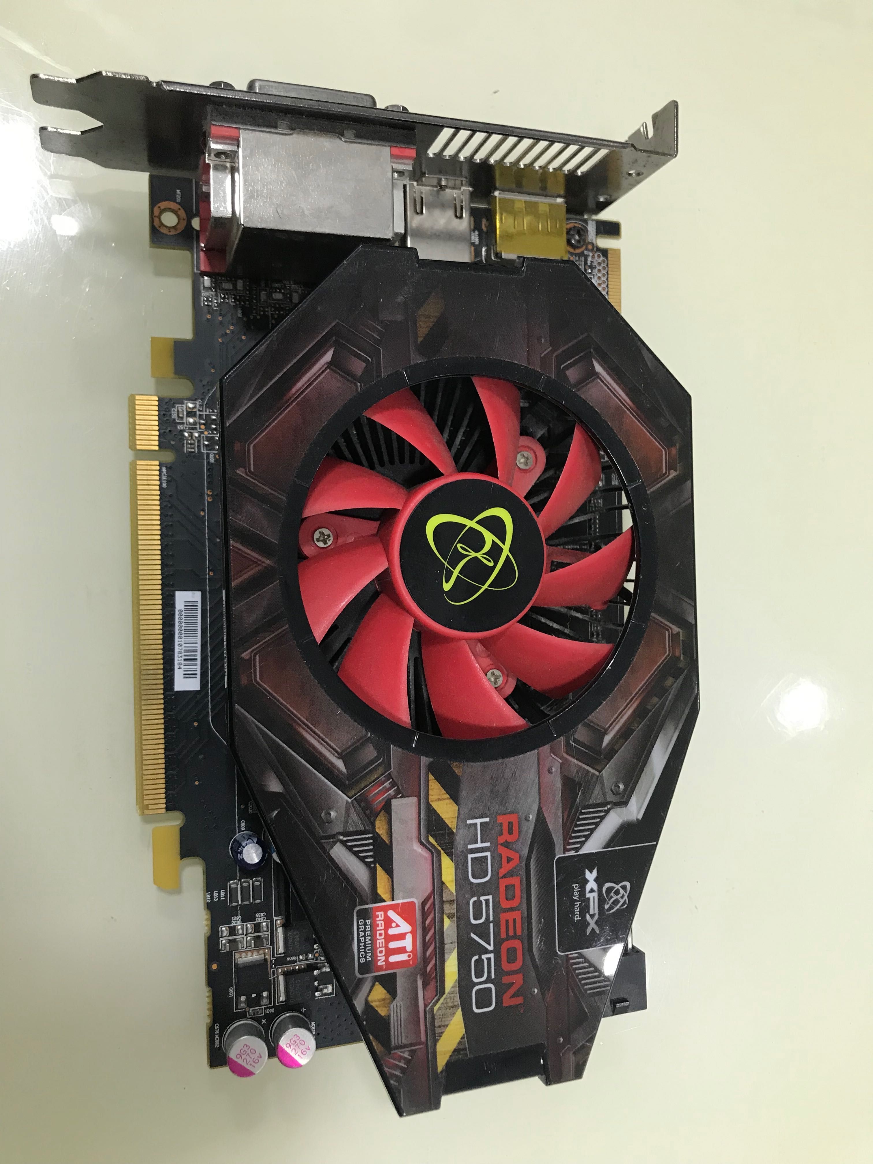 Відеокарта Radeon HD 5750 1 gb GDDR 5 (128) bit