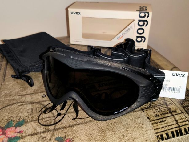 Nowe gogle UVEX ONYX POLA na narty deske snowboard DAMSKIE okulary