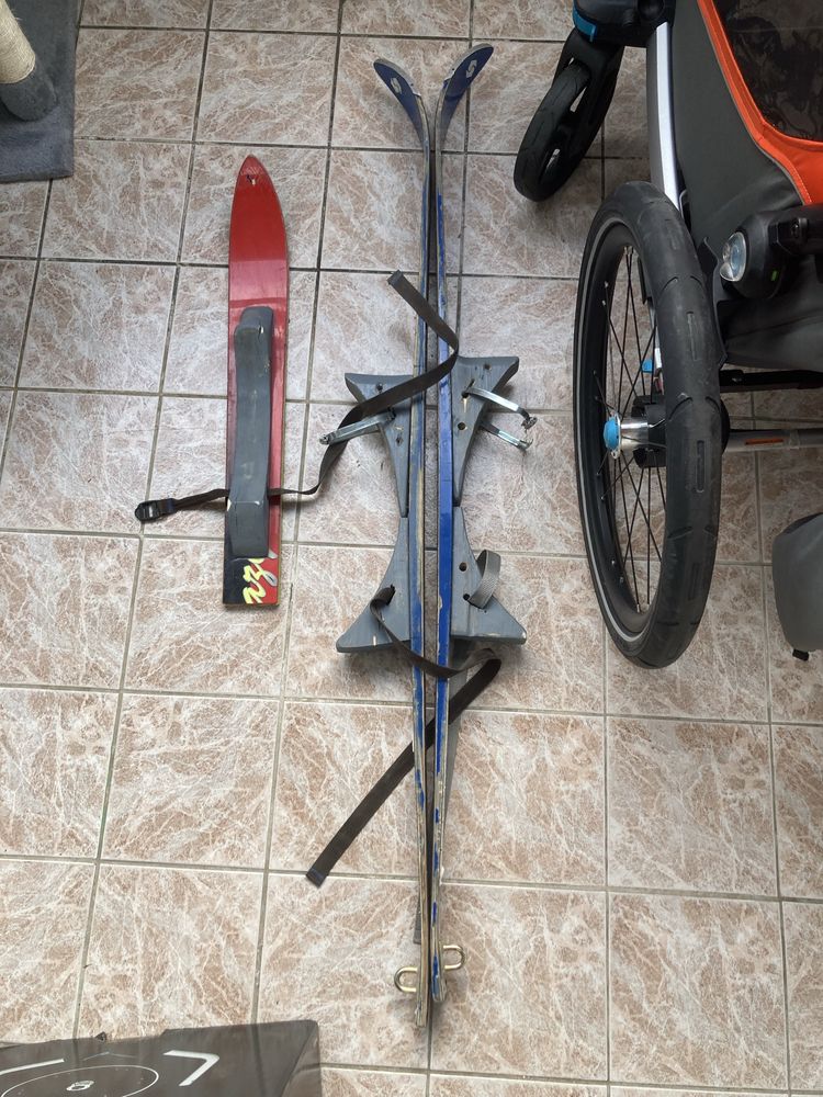 Thule Chariot Cross 1 + zestaw narciarski