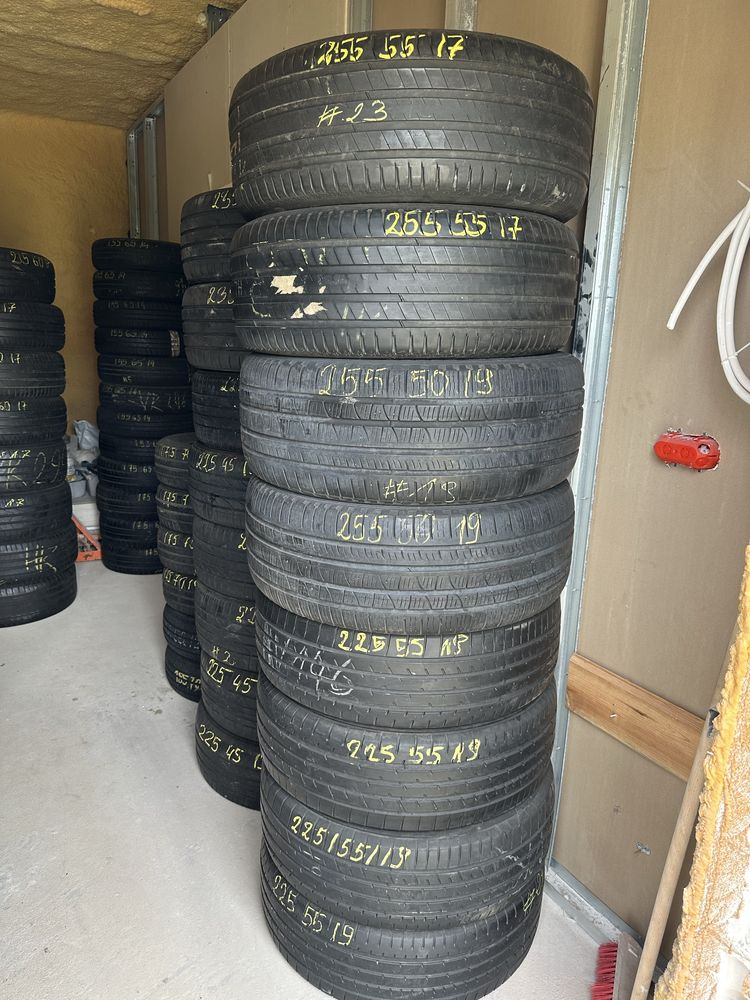 Opony z montazem, różne rozmiary 14-19” 225/40r18 205/55r16 215/55r16