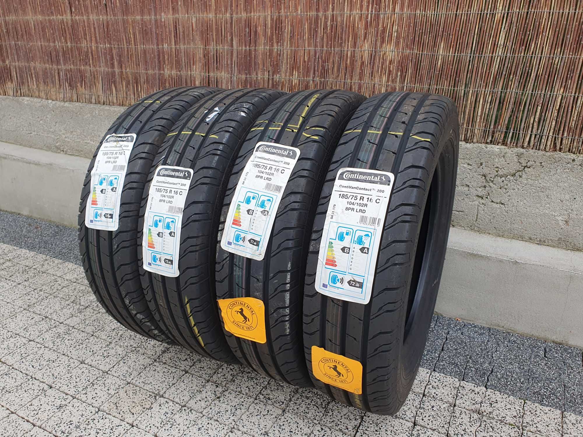 4x 185/75/16C 104/102R Continental Van Nowe! 2020r.