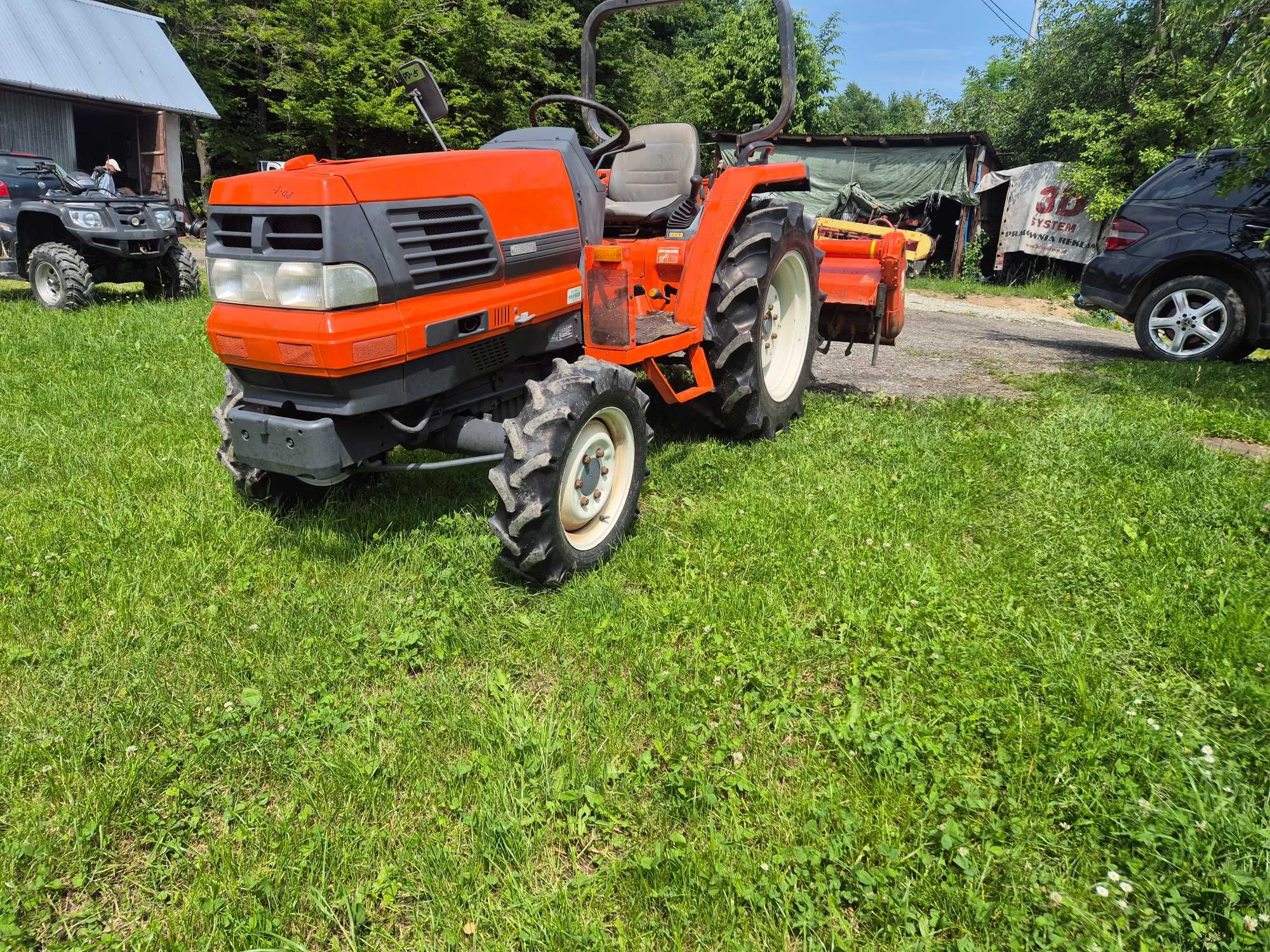 Traktor ciagnik kubota gl 26 4x4 26km z glabodryzalka