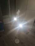 IKEA NYMANE Lampa podłogowa biała, 3 reflektory.