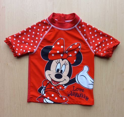 Солнцезащитная футболка для плавания Disney/MINNIE MOUSE (12-18 мес)