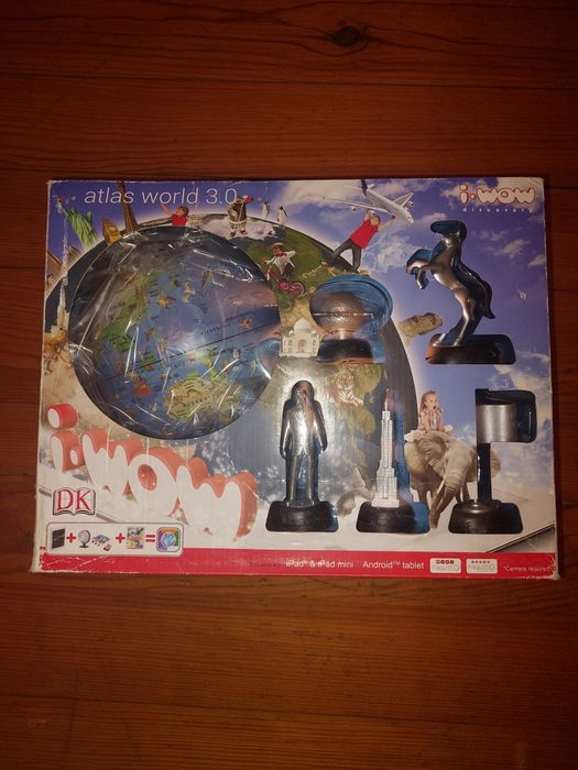 Brinquedo interativo altlas world 3.0