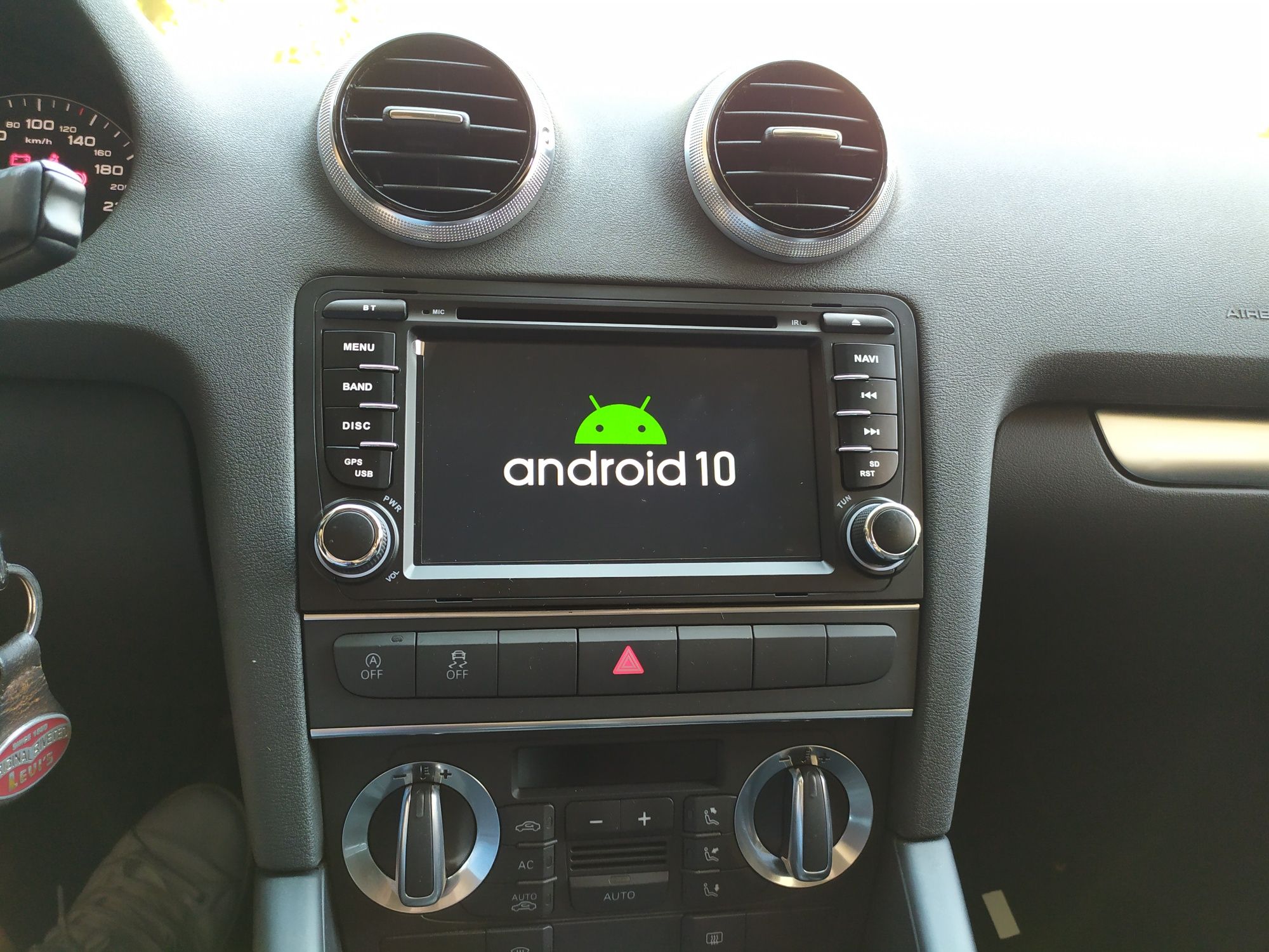 Auto Rádio Audi A4 e A3 GPS TV DVD Bluetooth USB SD Android