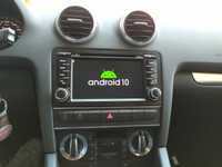 Auto Rádio Audi A4 e A3 GPS TV DVD Bluetooth USB SD Android