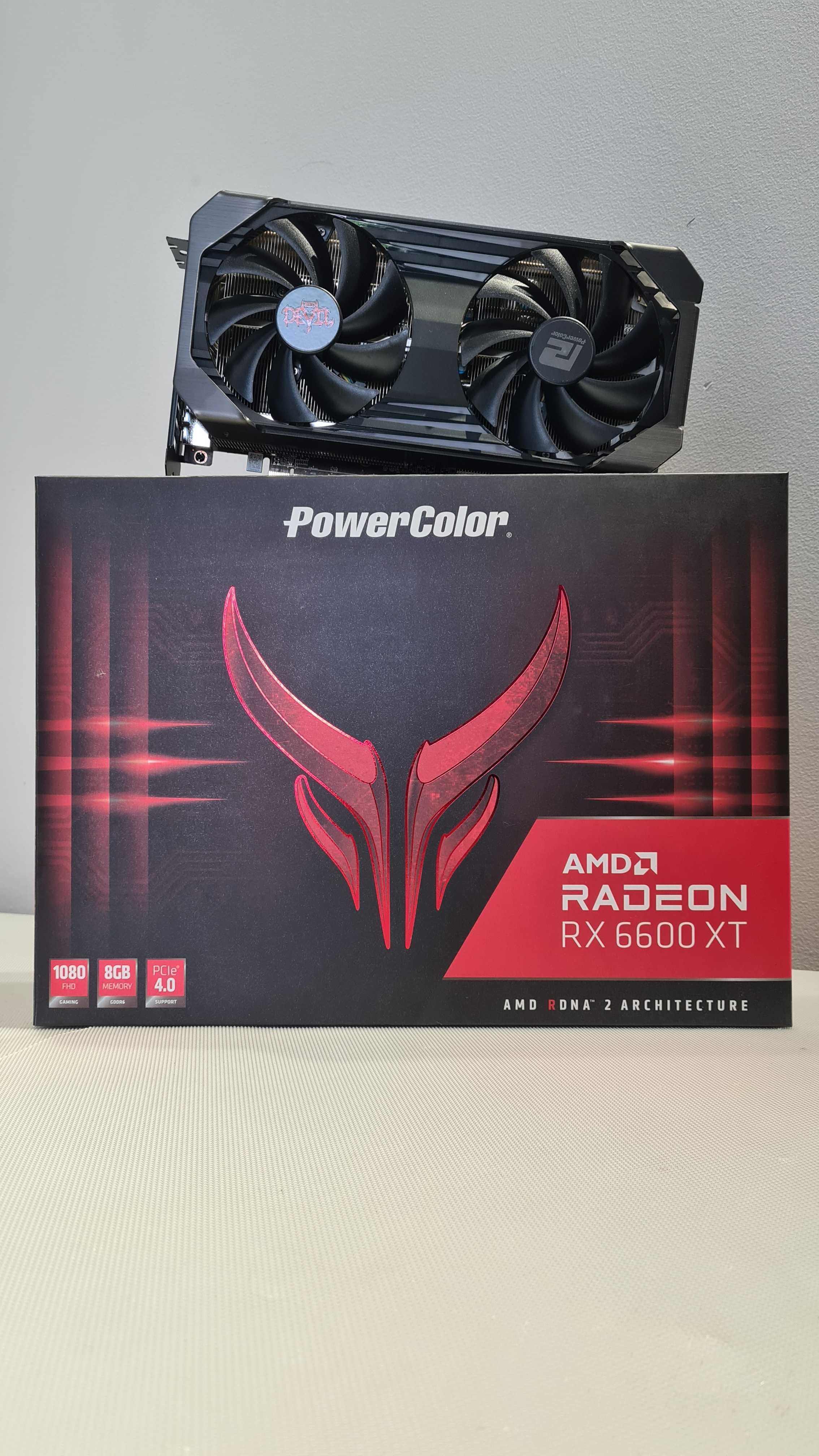 POWERCOLOR Radeon RX 6600 XT AMD 8 GB GDDR6 RGB