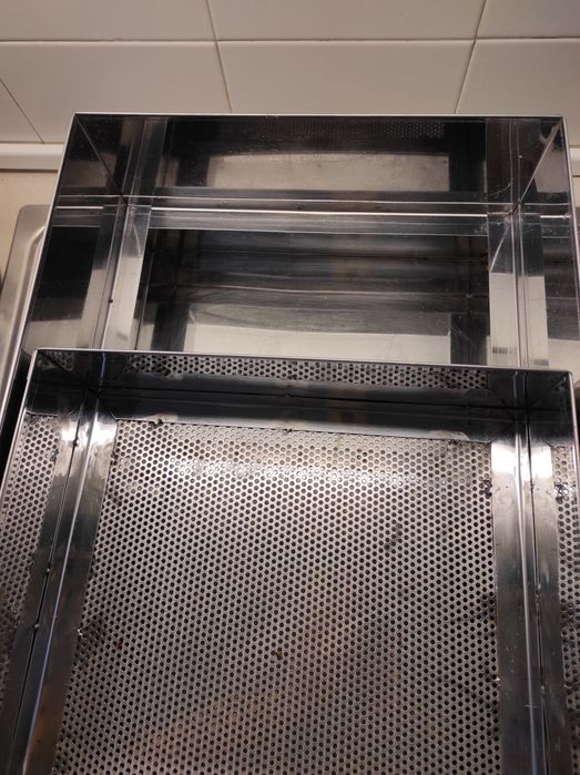 Enfarinhador profissional em INOX  de restauração