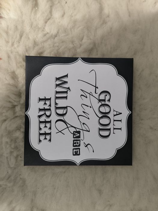 Obraz z napisem * stan bardzo dobry