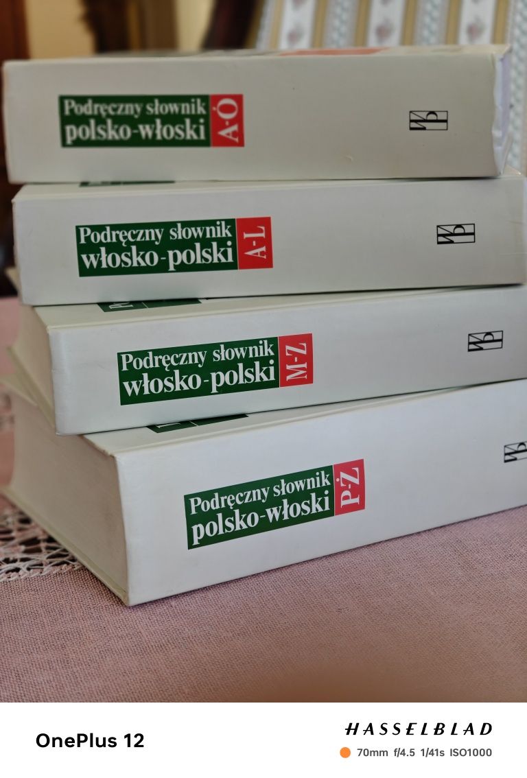 słownik polsko-włoski włoski-polski