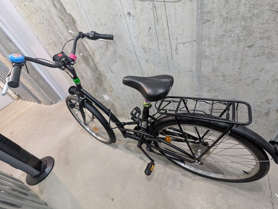 Rower miejski damski Btwin Elops