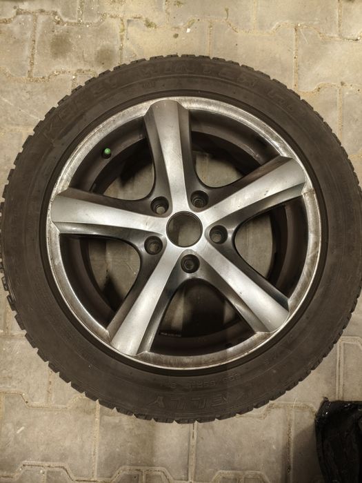 Alufelgi 16 ATT 640 5x114,3  z oponami zimowymi 205x55x16
