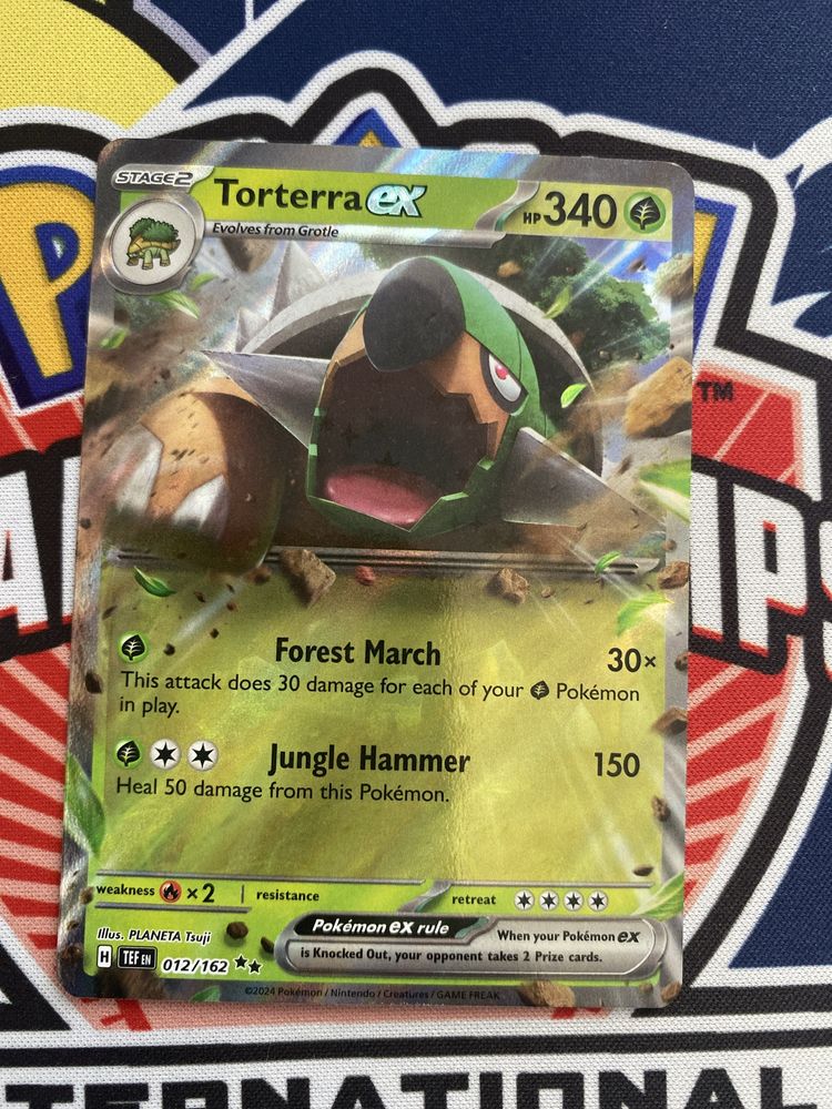 Karta pokemon torterra ex