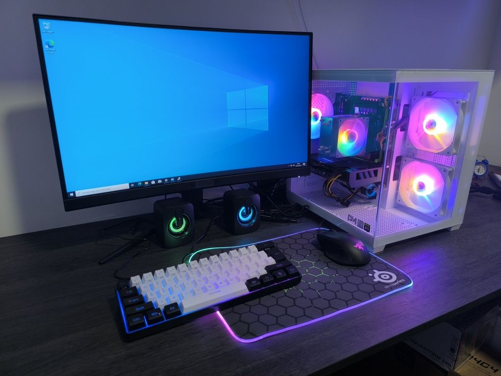 PC Gaming+ Ecrã + Rato + Teclado Etc
