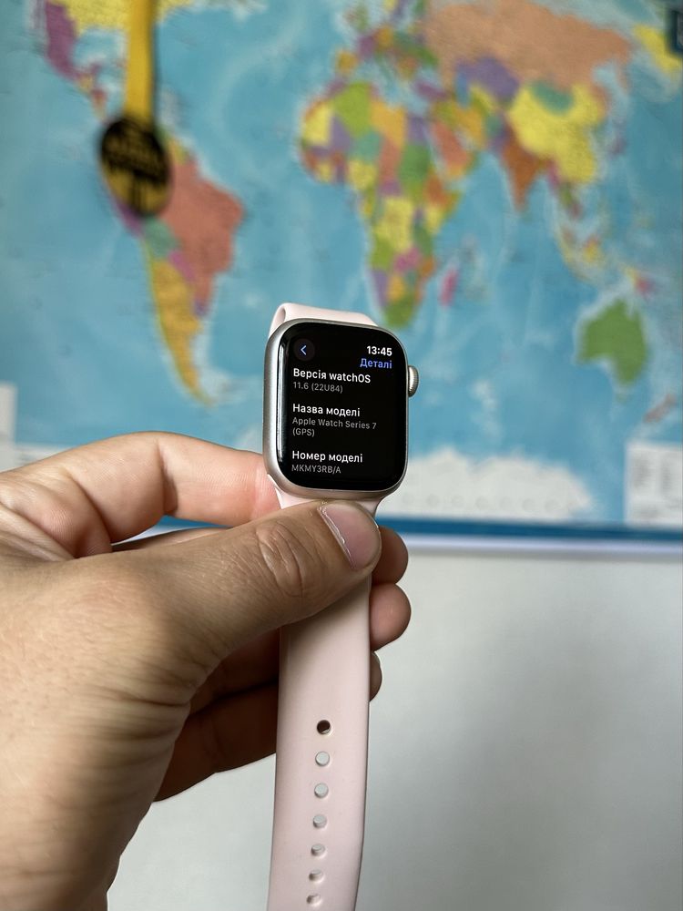Apple Watch Series 7 41 mm GPS 86% акум Епл Вотч 7 41 мм годинник