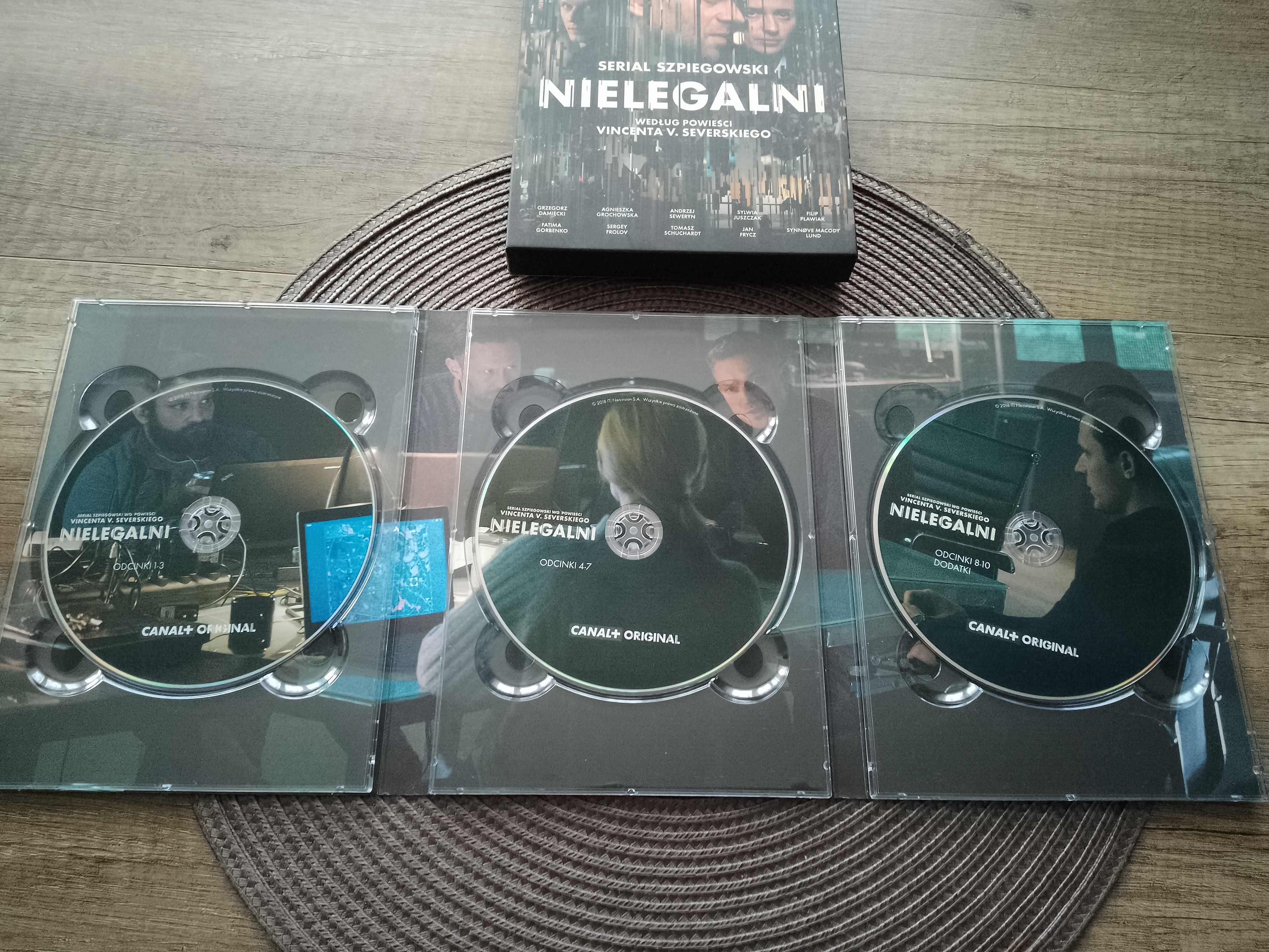 DVD serial:''Nielegalni".