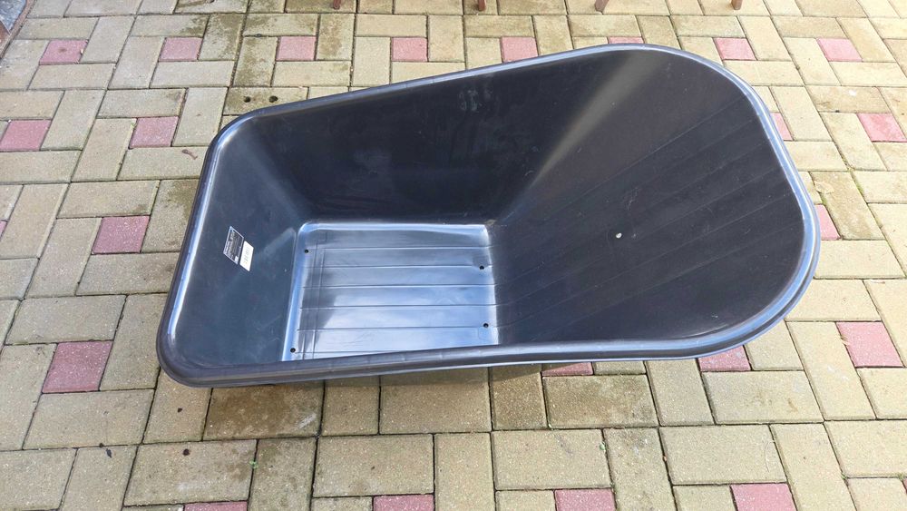 Plastikowa misa do taczki koliba PVC wózek ogrodowy taczka