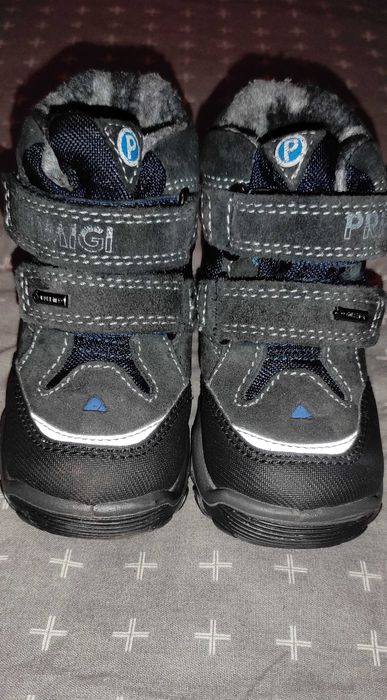 Ботинки Primigi термо оригинал, замш, мембрана термики сапожки