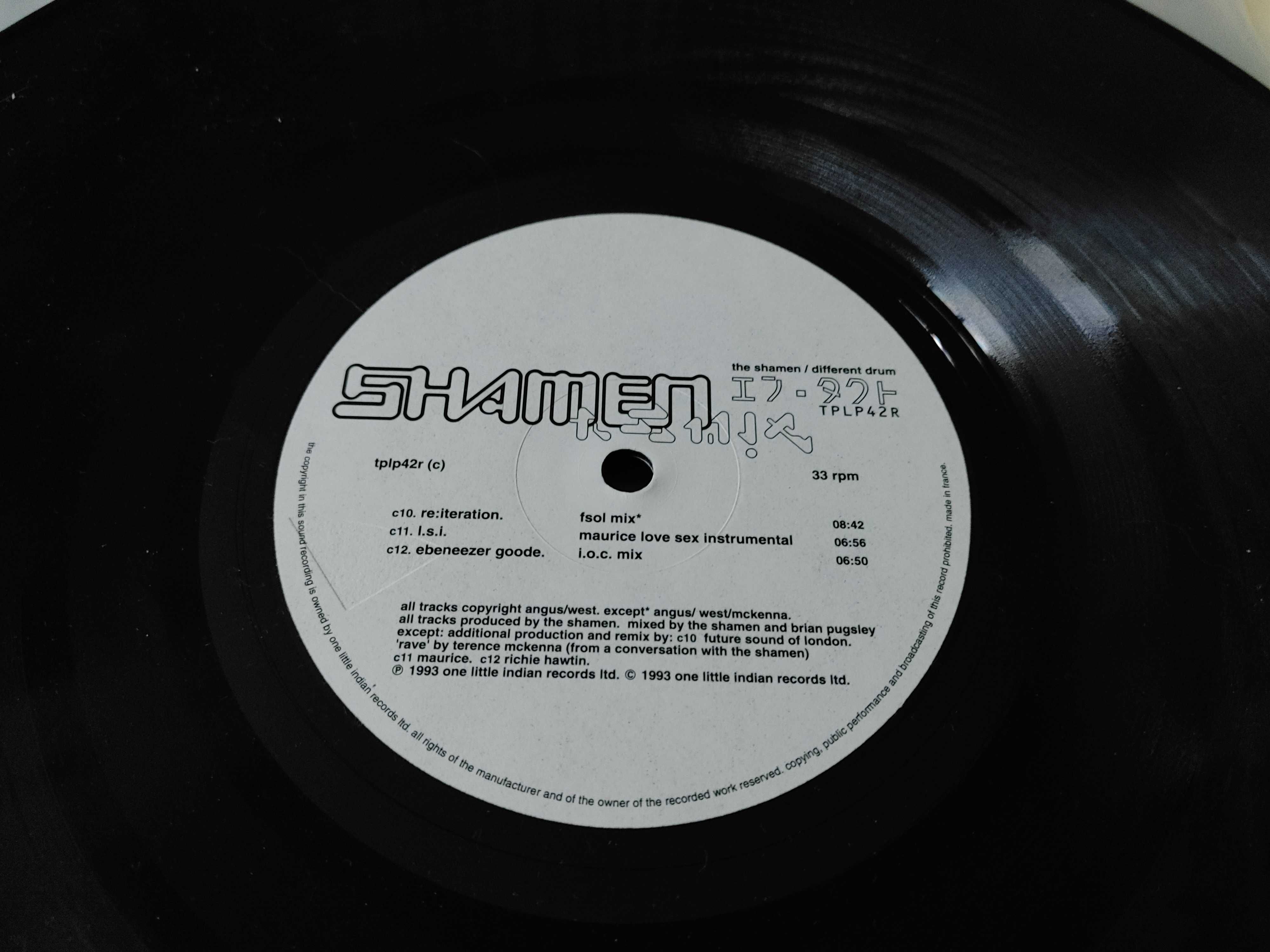 The Shamen – Different Drum 2 x Vinyl, LP, Album poster