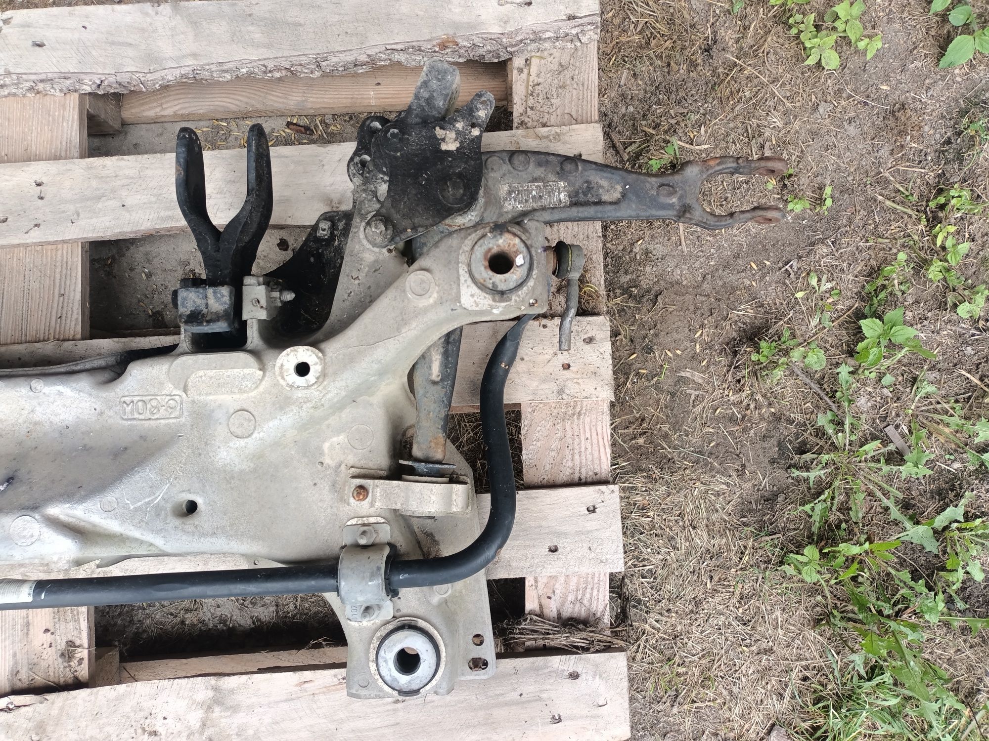 Sanki wózek z wahaczami Peugeot 407