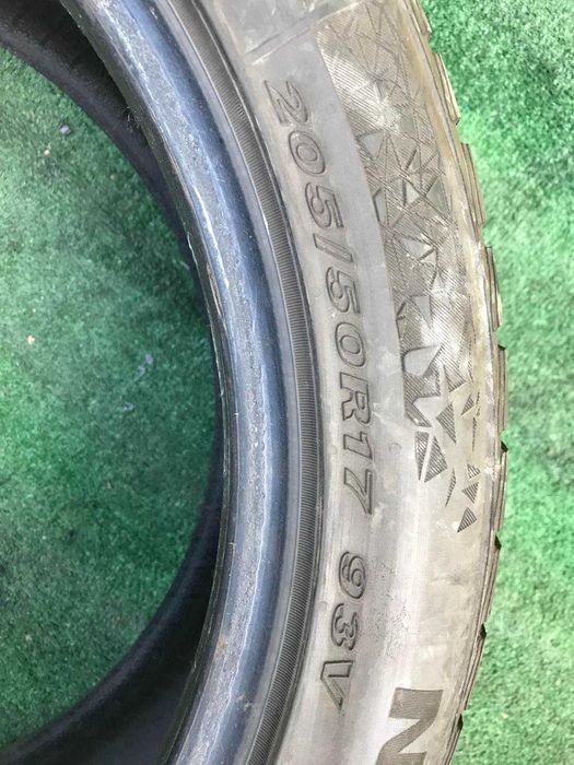 Шини Nexen 205/50r17 Пара зима б/у склад Оригінал